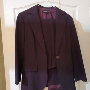 Bebe burgundy suit